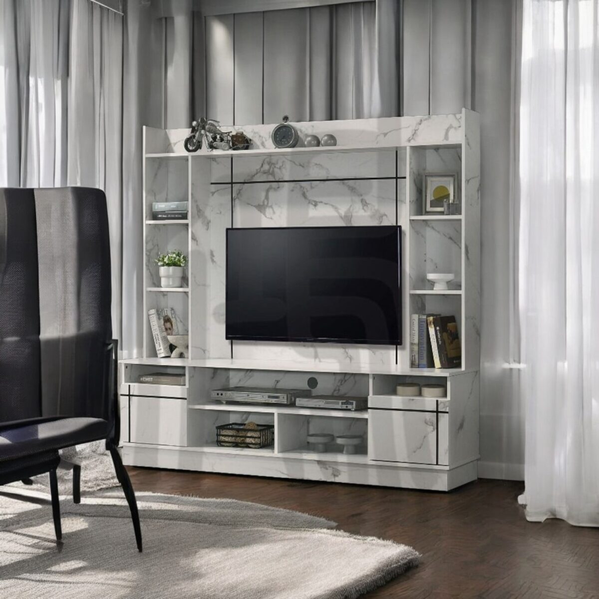 Tv Cabinet 4 1 @LuzanoFurniture