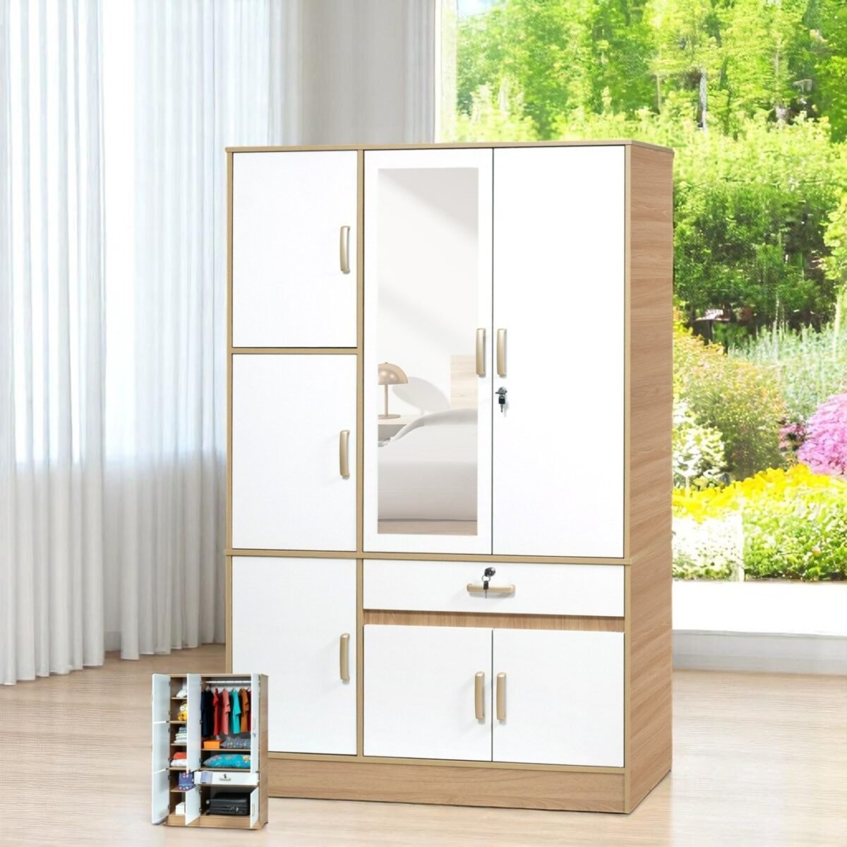 WARDROBE 3 @LuzanoFurniture