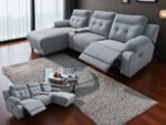 Modern Design Recliner Sofa Set - Image 4