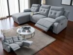 Modern Design Recliner Sofa Set - Image 3