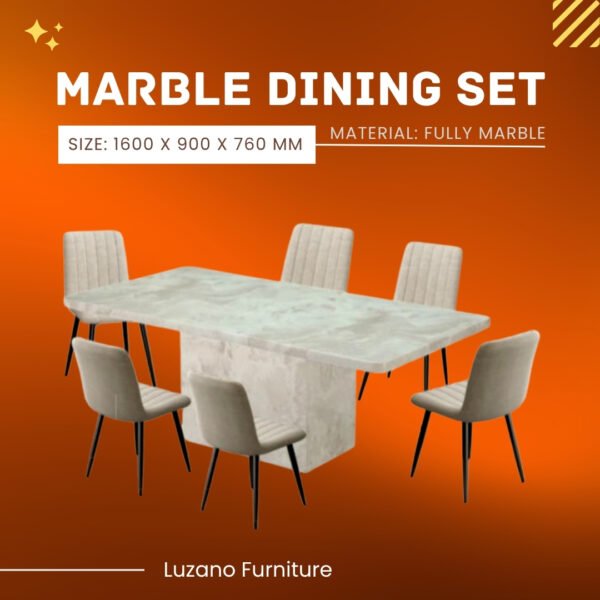 Marble Dining Set