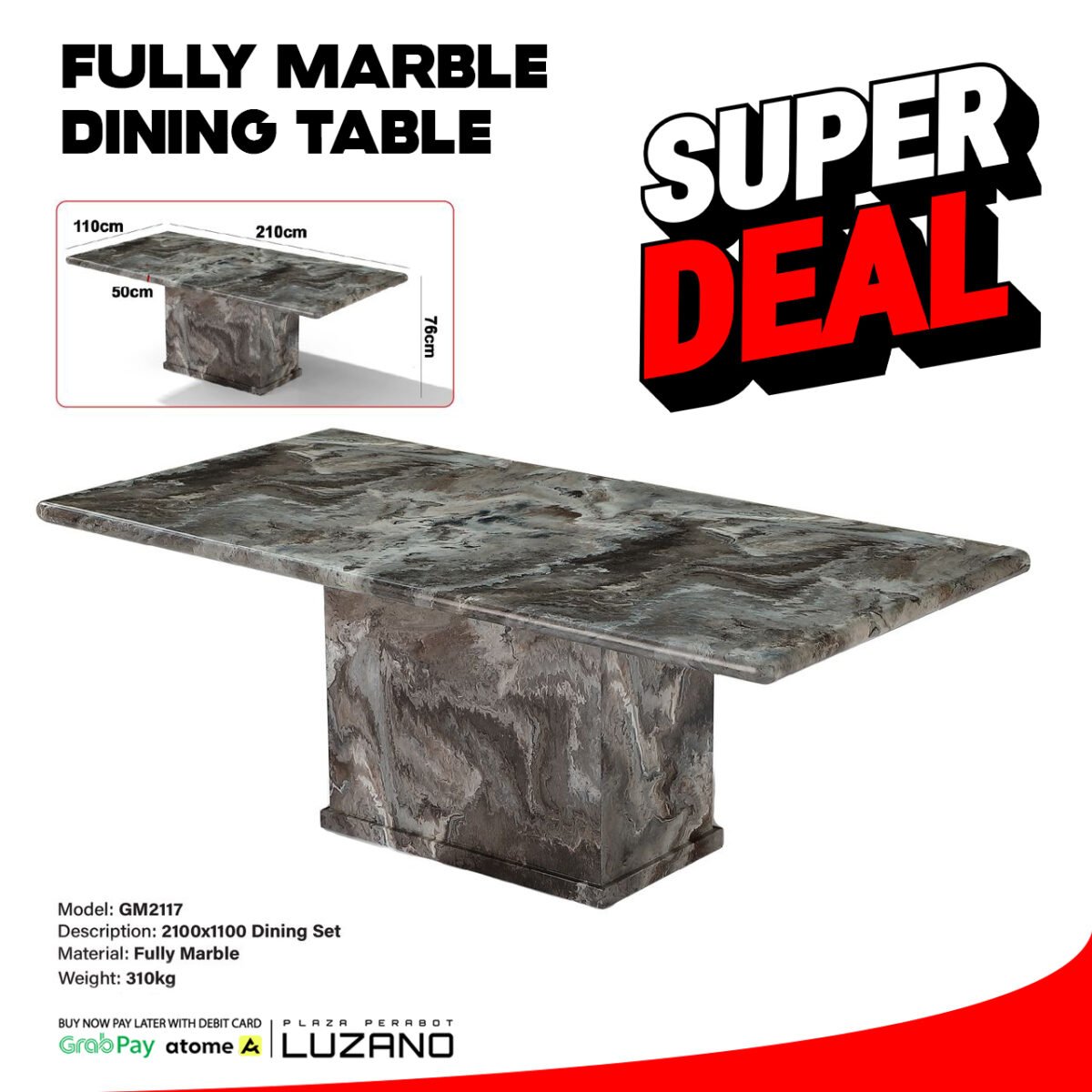 GM2117 @LuzanoFurniture