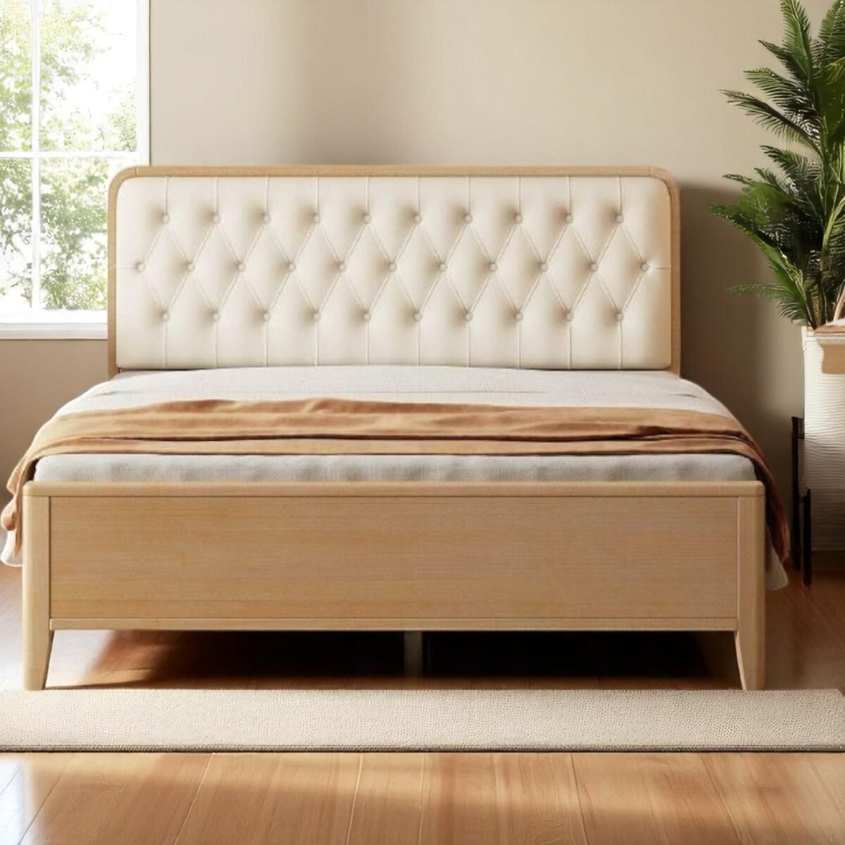 WOODEN BEDFRAME 11 @LuzanoFurniture