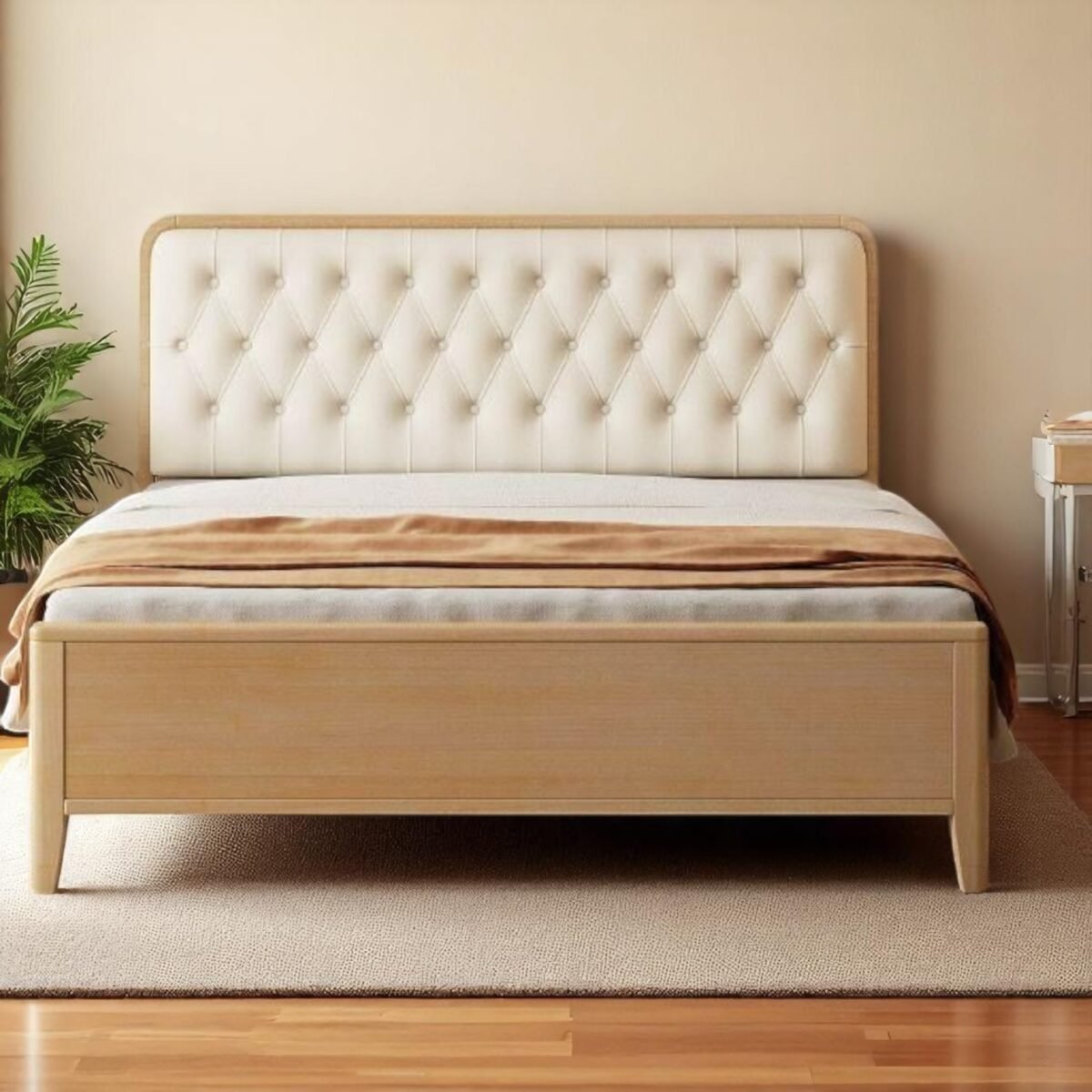 WOODEN BEDFRAME 13 @LuzanoFurniture
