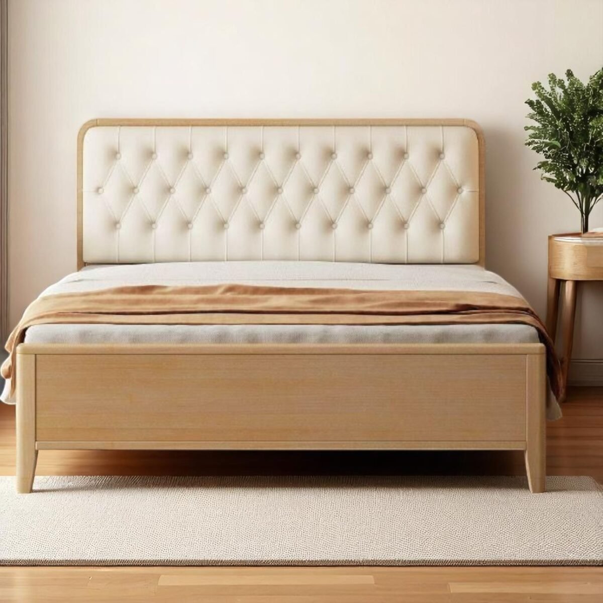 WOODEN BEDFRAME 14 @LuzanoFurniture
