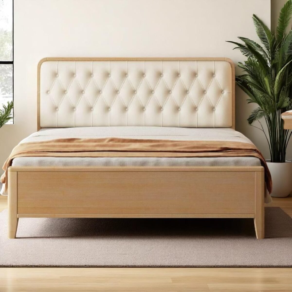 WOODEN BEDFRAME 15 @LuzanoFurniture