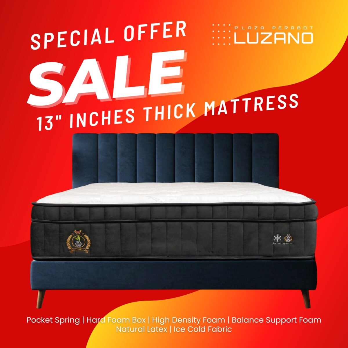 Zenhaus 13 inch 1 @LuzanoFurniture
