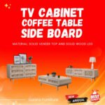 Elegant Living Room Furniture/ TV Cabinet/ Coffee Table/ Side Board