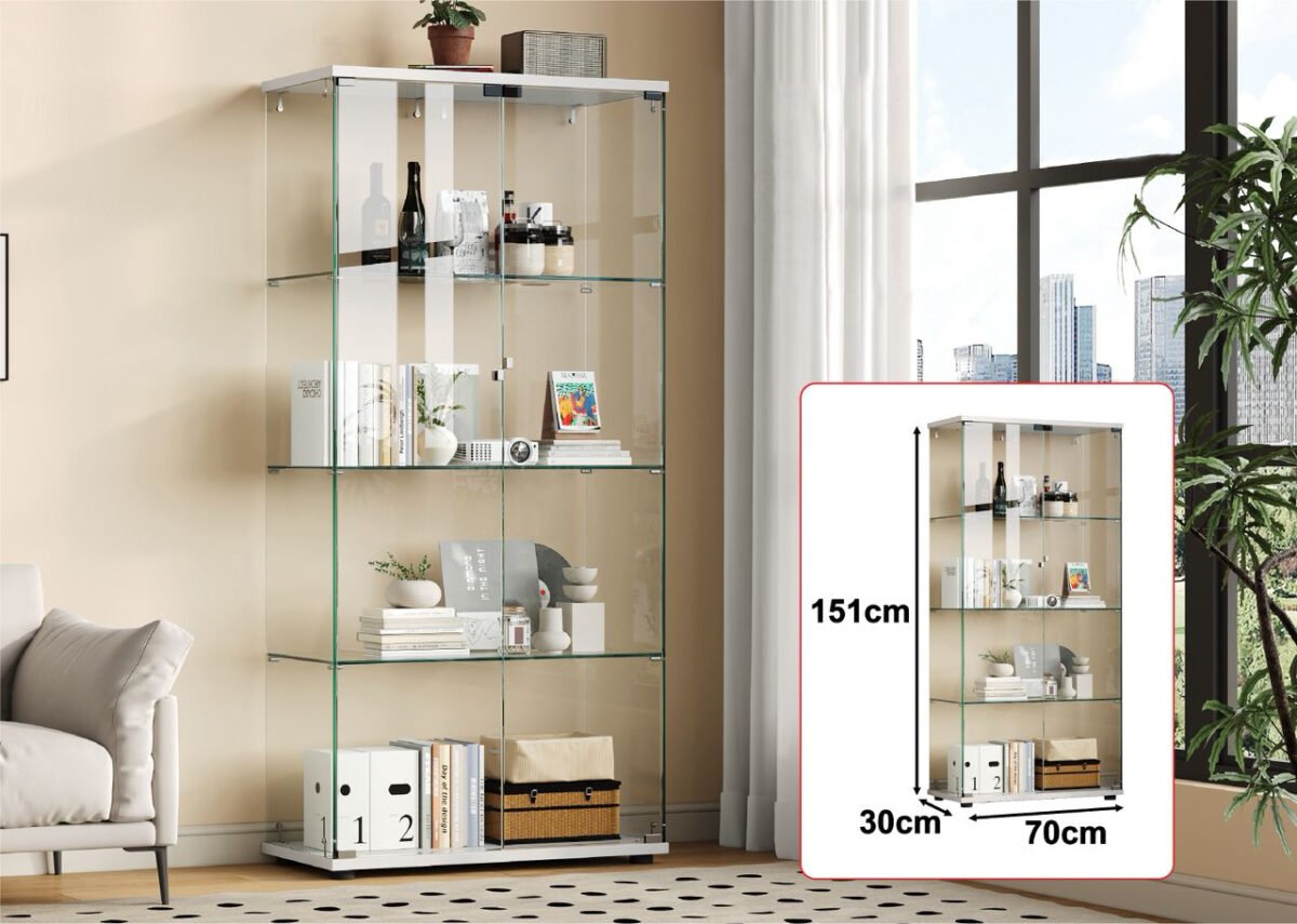 Tempered Glass Display Cabinet - Image 7