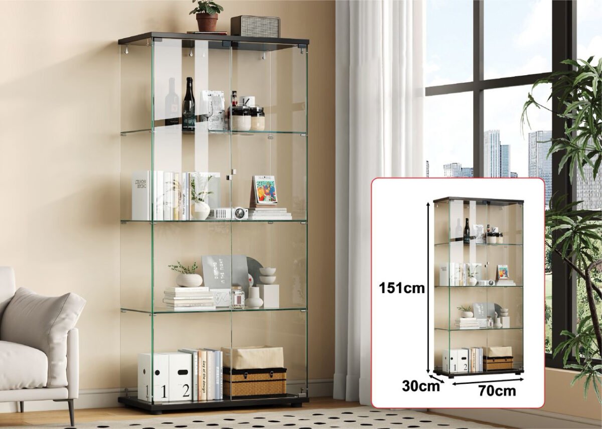 Tempered Glass Display Cabinet - Image 9