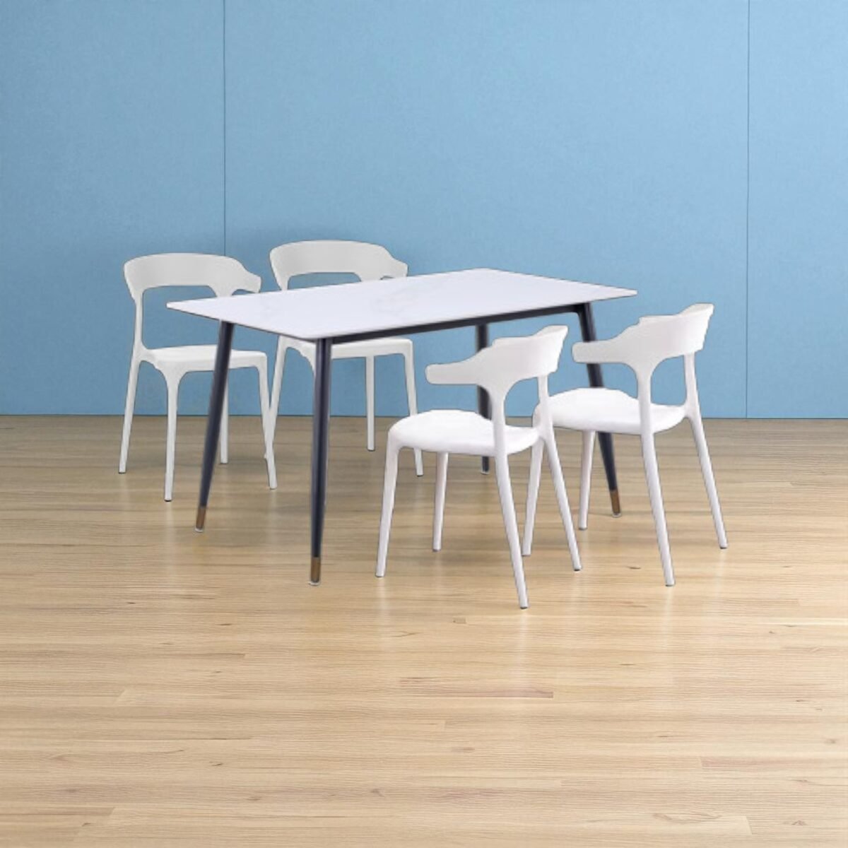Ceramic Top Dining Table Set - Image 7
