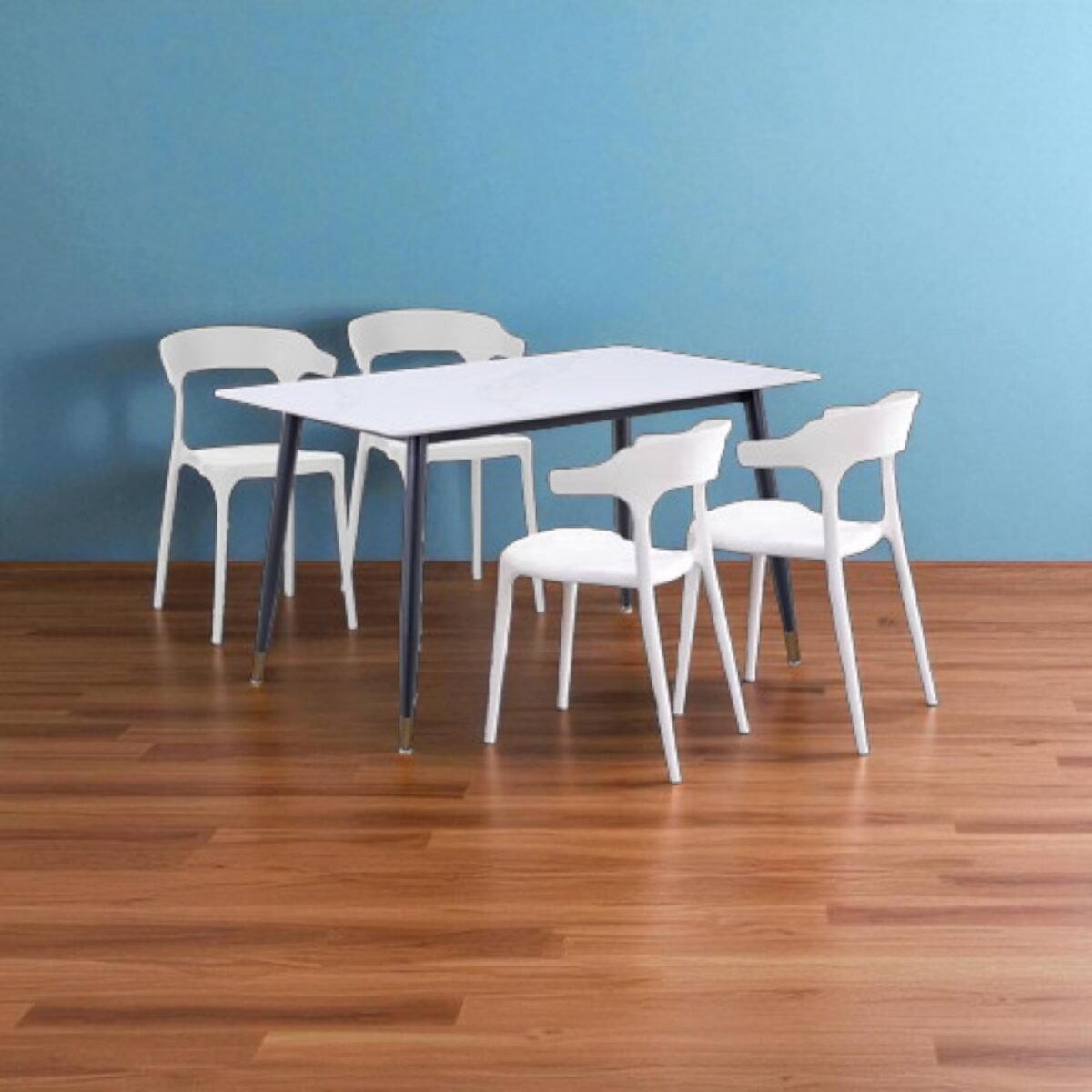 Ceramic Top Dining Table Set - Image 6