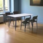 Ceramic Top Dining Table Set - Image 5