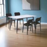 Ceramic Top Dining Table Set - Image 3