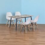 Ceramic Top Dining Table Set - Image 3