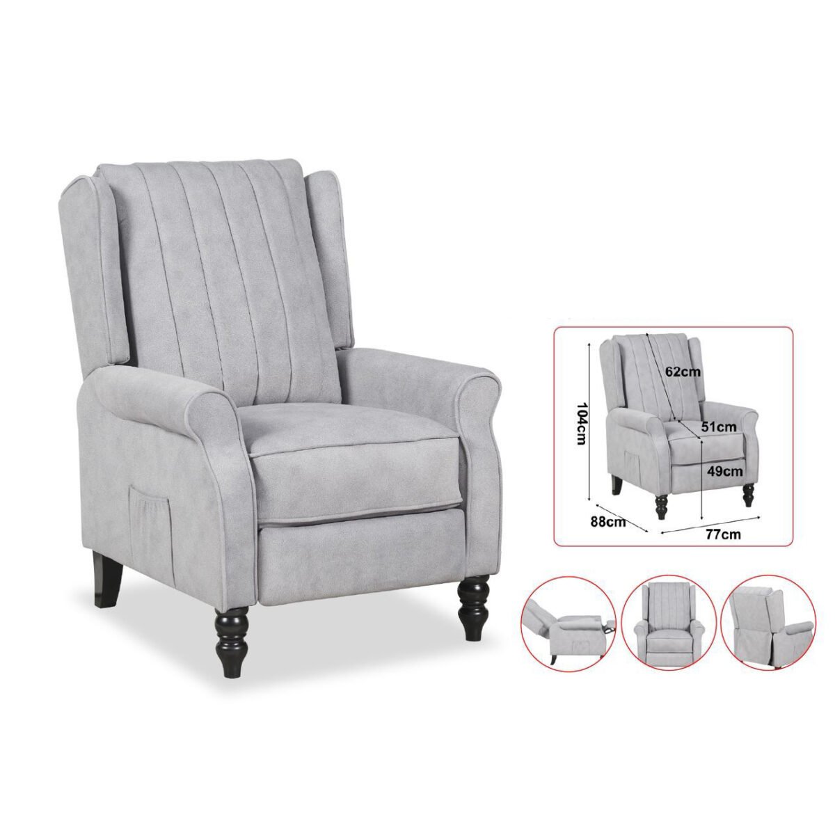 Stylish Recliner Chair - Image 4