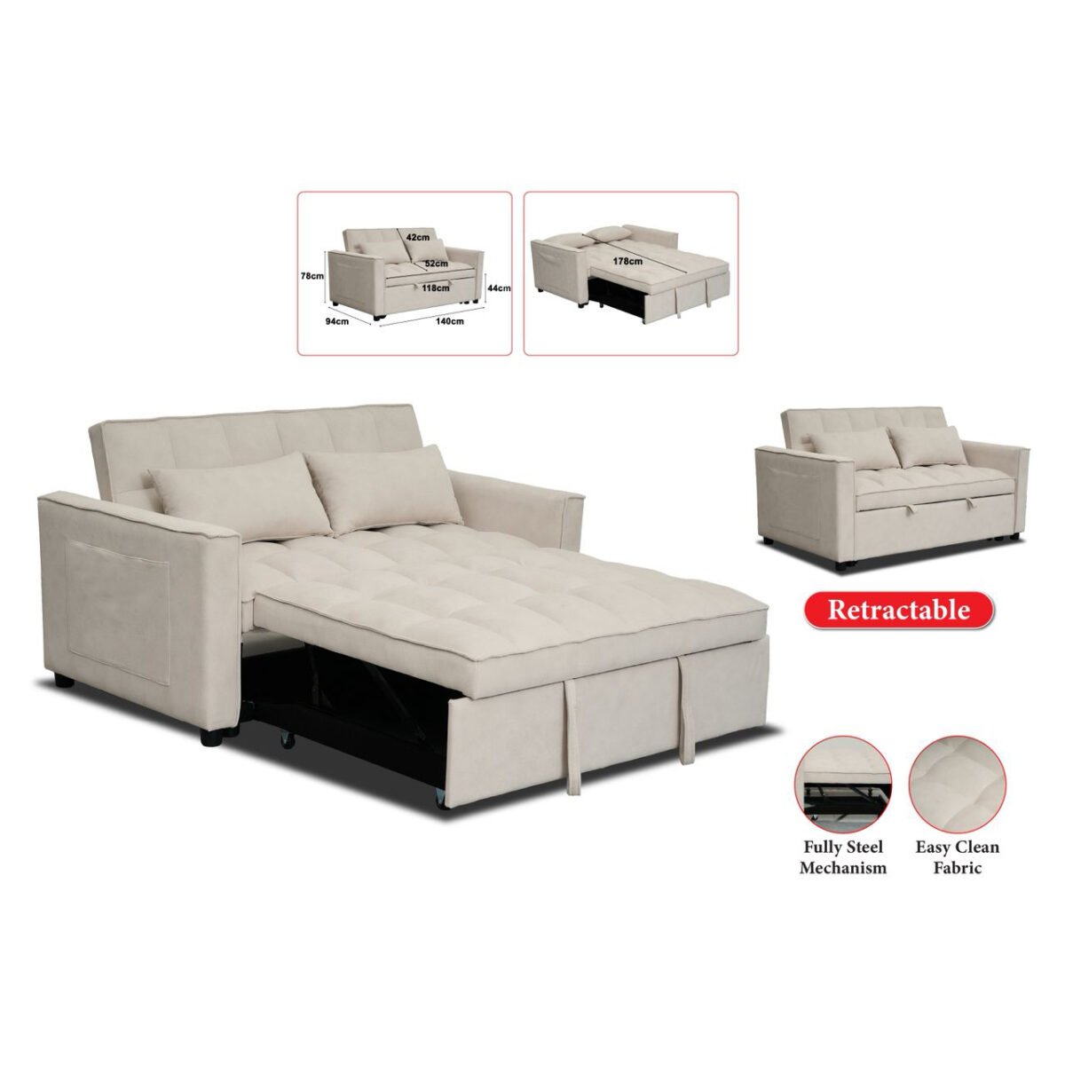 Multi-Function Sofa Bed - Image 13