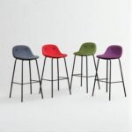 Modern Bar Chair - Multiple Colors - Image 6