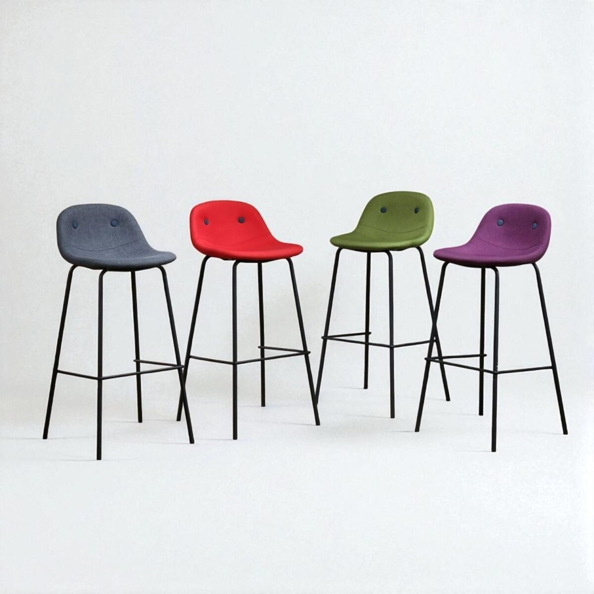 Modern Bar Chair - Multiple Colors - Image 5
