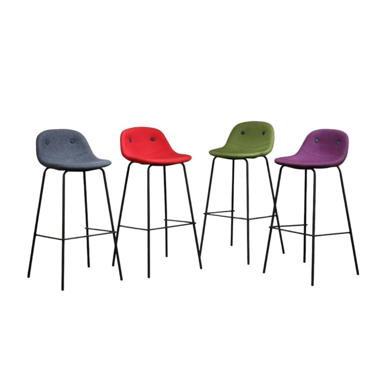 Modern Bar Chair - Multiple Colors - Image 1