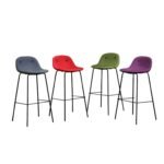 Modern Bar Chair - Multiple Colors