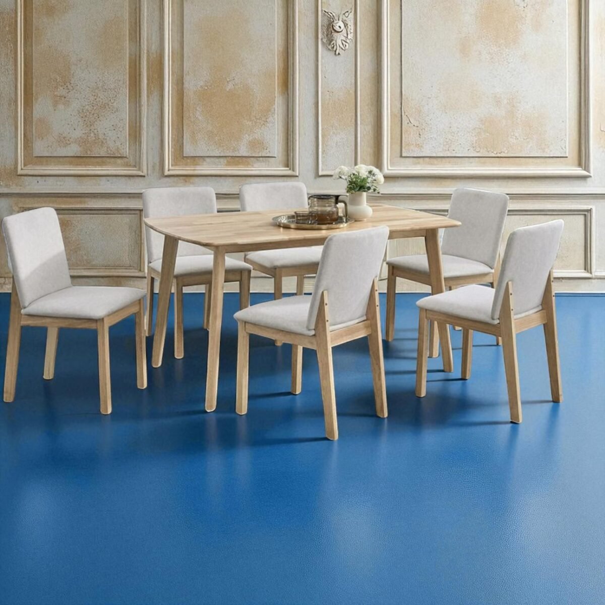Elevate Your Dining Experience with a Solid Wooden Dining Set - Image 8