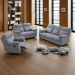 Modern Design Recliner Sofa Set - Image 8