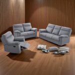 Modern Design Recliner Sofa Set - Image 7