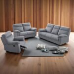 Modern Design Recliner Sofa Set - Image 5