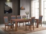 Latest Design (1+6) Solid Wooden Dining Set - Image 10