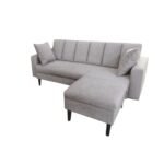 3 Seater Sofa with Stool