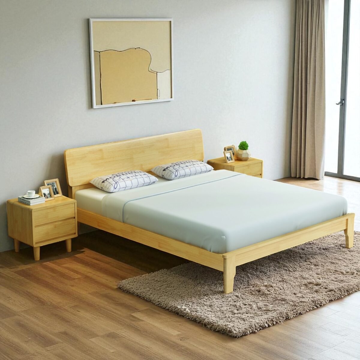 IKEA Solid Wood Bedframe - Image 10