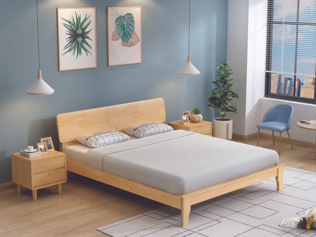 IKEA Solid Wood Bedframe - Image 9