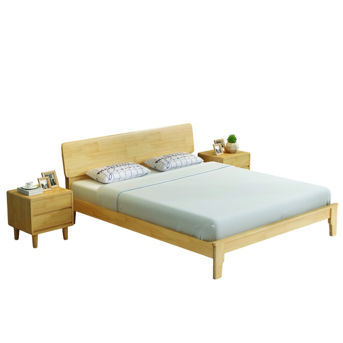 IKEA Solid Wood Bedframe - Image 1