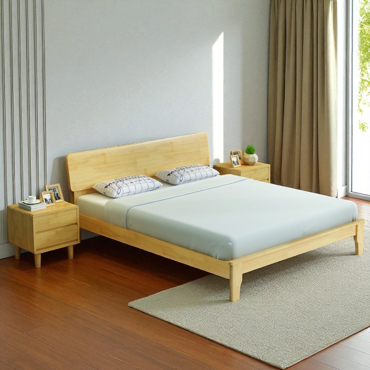 IKEA Solid Wood Bedframe - Image 11