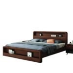 Solid Wooden Bedframe - Durable Elegance