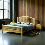 Solid Wooden Bedframe - Image 4