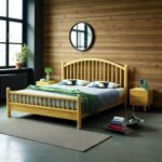Solid Wooden Bedframe - Image 11