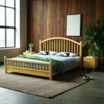 Solid Wooden Bedframe - Image 3