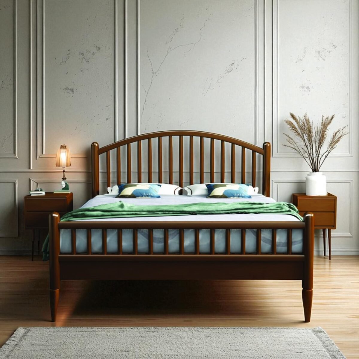 Solid Wooden Bedframe - Image 8
