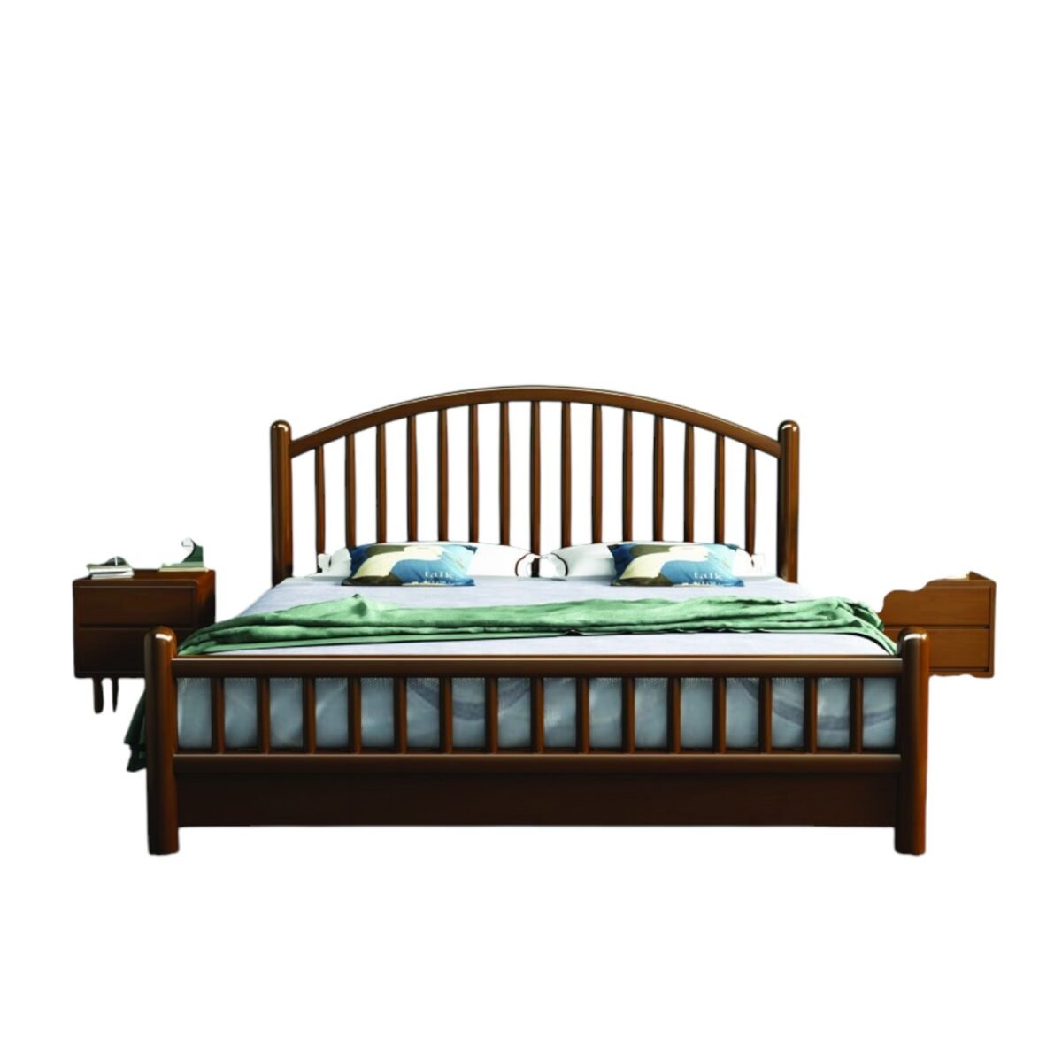 Solid Wooden Bedframe - Image 1