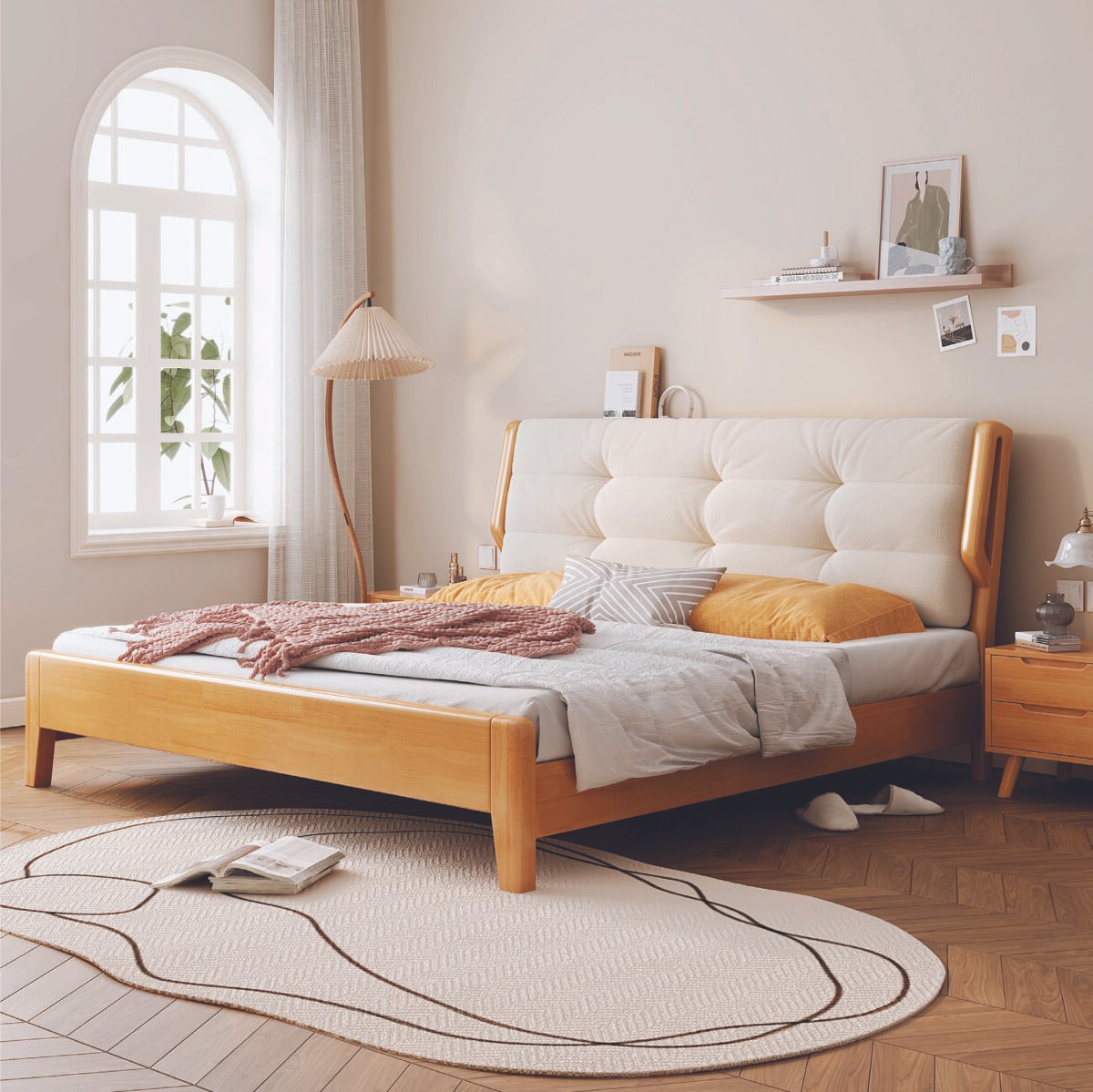 Wooden Bedframe