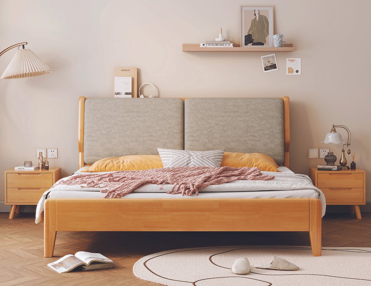 Wooden Bedframe