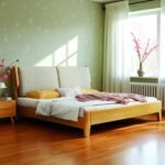 Solid Wooden Bedframe - Natural Finish - Image 7