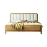Solid Wooden Bedframe in Natural Finish - Image 4
