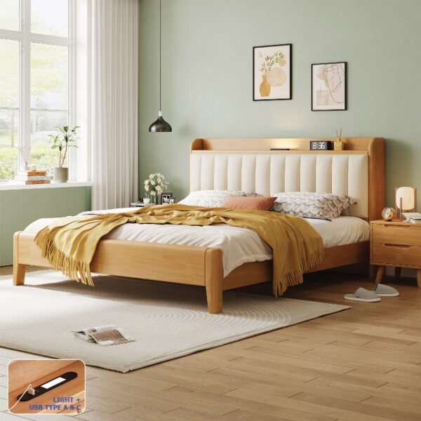 Solid Wooden Bedframe