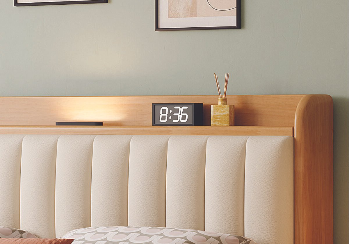 Solid Wooden Bedframe with USB Port - Image 7