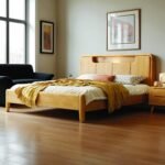 Solid Wooden Bedframe
