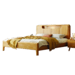 Modern & Minimalist Solid Wooden Bedframe - Image 5