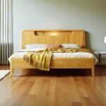 Modern & Minimalist Solid Wooden Bedframe - Image 2
